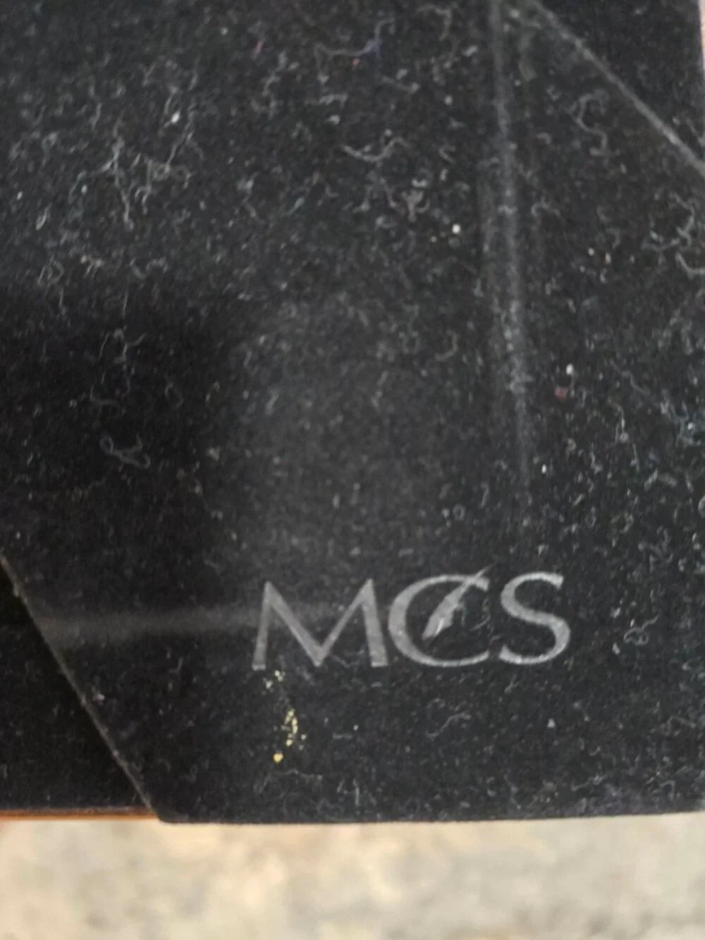 Vintage 8x10 Satin Silver Beaded Edge Picture Frame By MCS Table or Wall